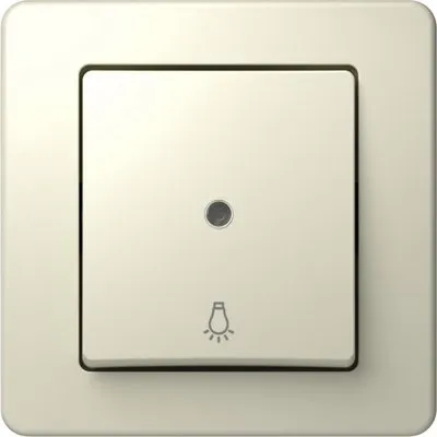 Ekonomik Buton Simplu 1P 10A IP20 Crem, TEM Modul TEM-SE11IWTI51-B