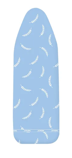 Husa pentru masa de calcat Air Comfort M, Wenko, 125x40 cm, bumbac, albastru/alb