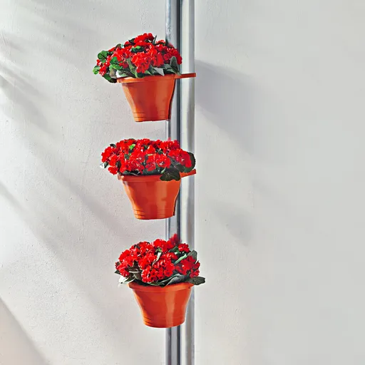 Ghiveci pentru plante, cu suport de agat