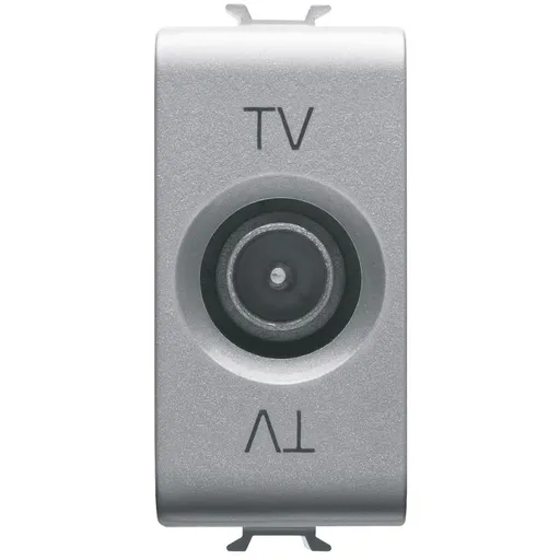 Priza tv de trecere 5dB 1 modul Gewiss Chorus GW14362, titan