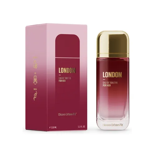 Apa de toaleta dama Dicora Urban Fit London 150ml
