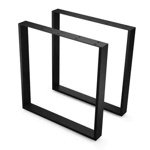 Blumfeldt UrbanFodge U picioare de masă, design modern, pentru proiecte DIY, capacitate de încărcare 200 kg