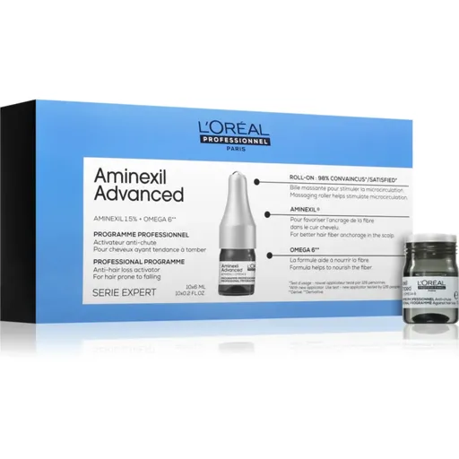 L’Oréal Professionnel Serie Expert Aminexil Advanced fiolă pentru întărirea și creșterea părului 10x6 ml