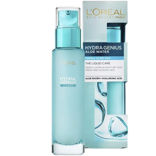 L'Oréal Paris Îngrijire hidratantă de uz zilnic pentru ten uscat și sensibil Hydra Genius (Liquid Care Daily Moisturiser) 70 ml