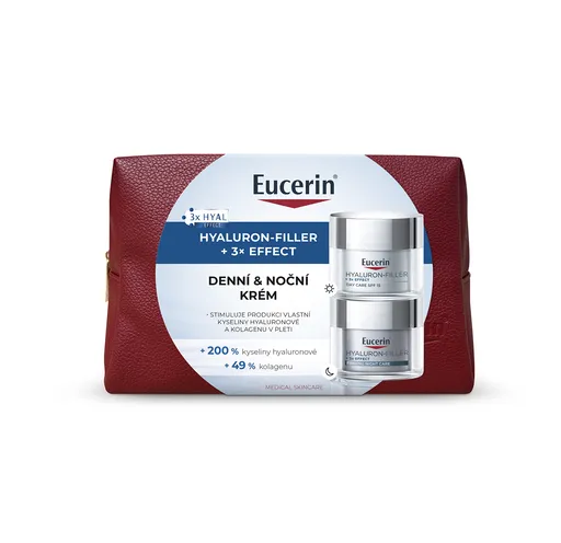 Eucerin Set cadou pentru îngrijirea tenului Hyaluron-Filler + 3x Effect