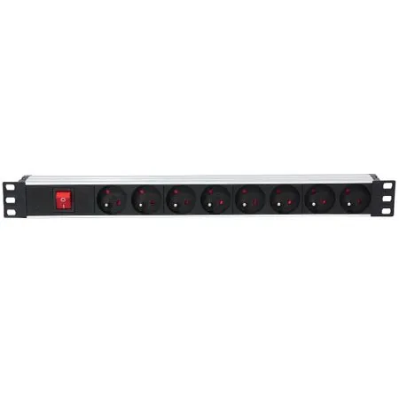 Controller echipamente 8 cai 19" rack Ibiza Light LC806