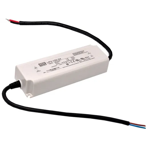 Sursa de alimentare petru instalatii LED Mean Well LPV-150-24, 24V, 6.3A, IP67, cu protectie