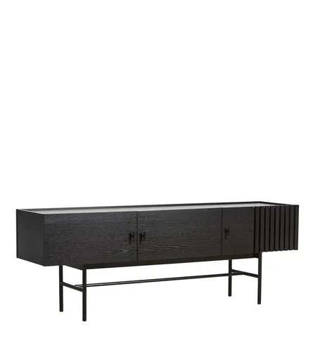 Comodă "Array", 150 x 53 cm, 2 variante - Woud Variantă: stejar, negru