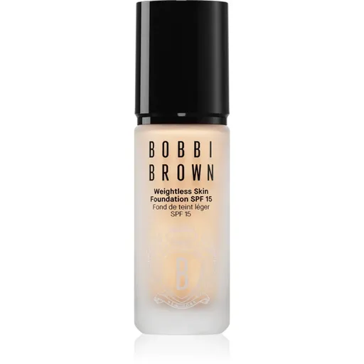 Bobbi Brown Weightless Skin Foundation SPF 15 Mini machiaj matifiant de lungă durată cu efect de hidratare culoare Warm Sand 13 ml