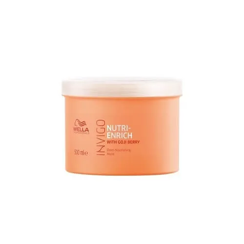 Wella Professionals Mască nutritivă pentru păr uscat și deteriorat Invigo Nutri-Enrich (Deep Nourishing Mask) 500 ml