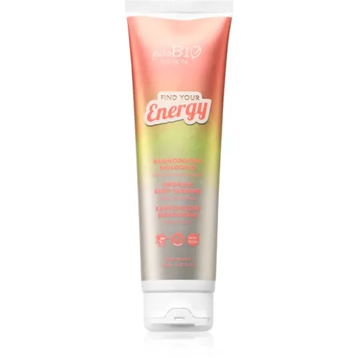 puroBIO Cosmetics For Skin Find Your Energy gel cremos pentru dus 150 ml