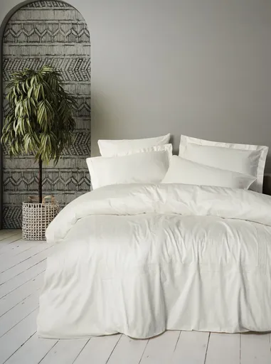 Lenjerie de pat dubla, L'essentiel Maison, Luxe, Ecru