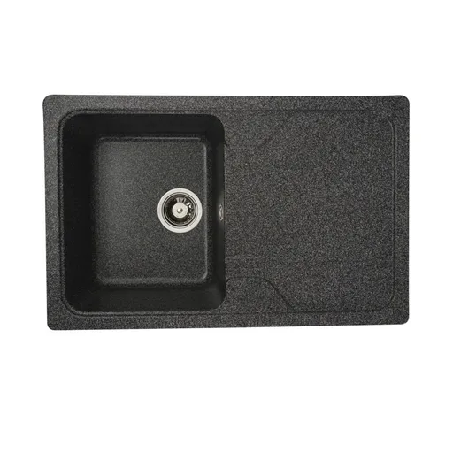 Chiuveta din Compozit de Granit pentru Bucatarie Elefant Premium 7850 Verona Grafit 775 x 495 mm