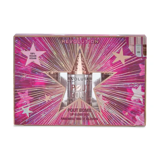 Revolution Set cadou Pout Bomb Plumping Lip Gloss Trio Gift Set