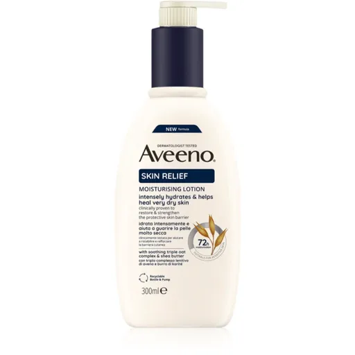 Aveeno Skin Relief Nourishing Lotion loțiune de corp hidratantă pentru piele foarte uscata 300 ml