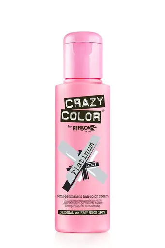 Vopsea Semipermanenta Crazy Color Platinum No. 28 - 100 ml