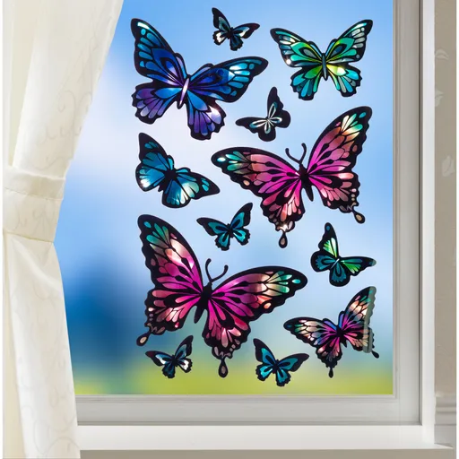 Imagini de fereastră "Fluturi