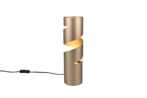 Lampa de masa Stream, TRIO, 12x35 cm, 10W, 1x GU10, metal, bronz