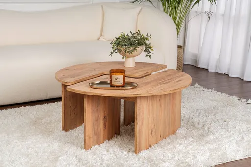 Masuta de cafea, Hanah Home, Moira, 90x41 cm, Maro