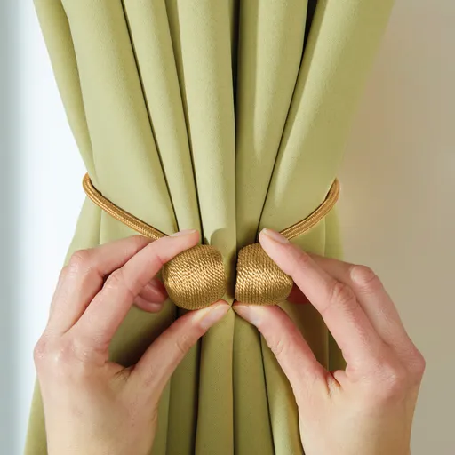 Cortina de colectare titular cu magnet set de 2