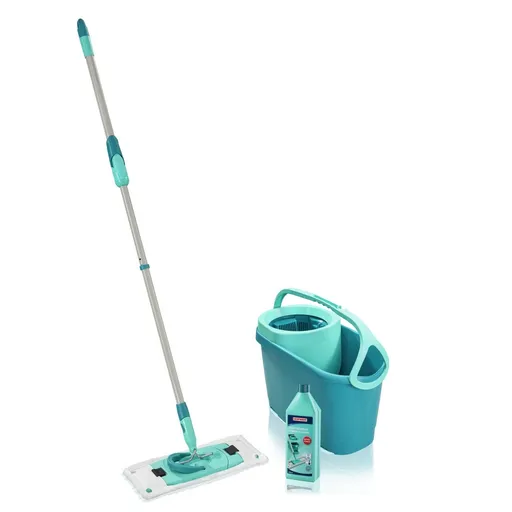 Set mop Leifheit Clean Twist M Ergo + Gratuit detergent pentru podele 1 l 52127