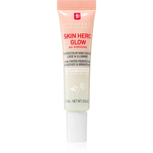 Erborian Skin Hero Glow Non-tinted Perfector crema de fata usoara pentru luminozitate si hidratare 15 ml