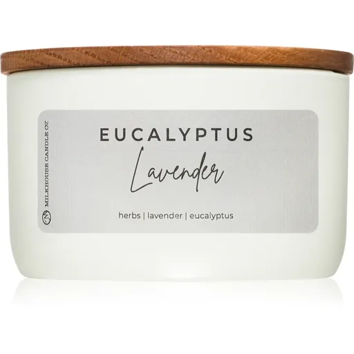 Milkhouse Candle Co. Statement Eucalyptus Lavender lumânare parfumată 283 g
