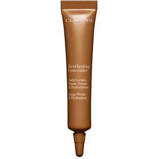 Clarins Everlasting Concealer Long-Wear & Hydration hidratant anticearcan impotriva cearcanelor culoare 04 deep 12 ml