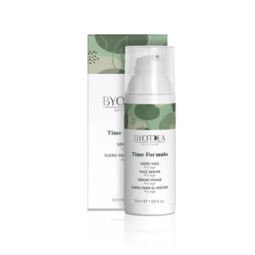 Ser Pentru Fata Cu Efect Anti-Rid Imbogatit Cu Acid Hialuronic, Byotea Time Formula 50ml