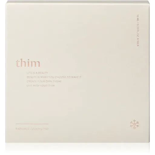thim Radiance Cooling Pad dischete de tonifiere cu efect racoritor 10 buc