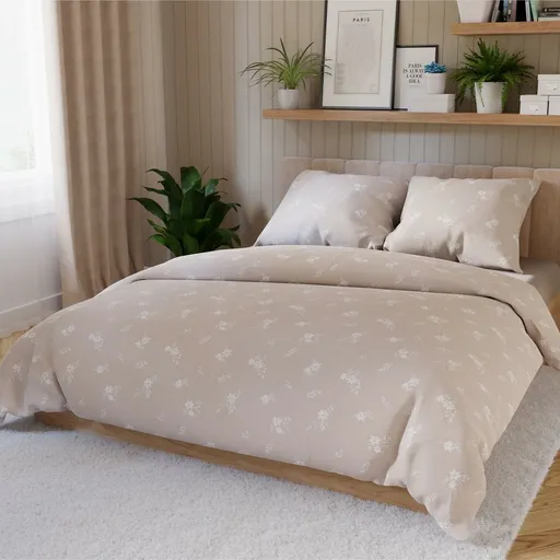 Lenjerie de pat din satin Velora, 140 x 200 cm, 70x 90 cm