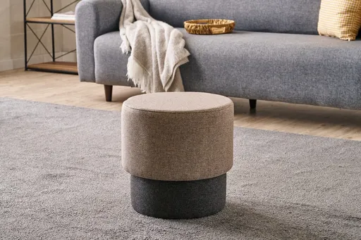 Taburet, Atelier del Sofa, 825BLC5176, Lemn, Maro