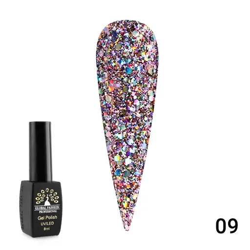 Oja Semipermanenta Diamond Ball 8 ml, 009, TPO Free