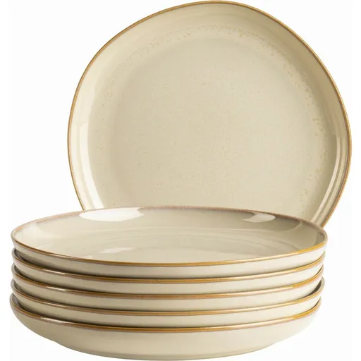 Mäser Set de farfurii de desert Cordelia Sand 22cm, 6 buc., bej