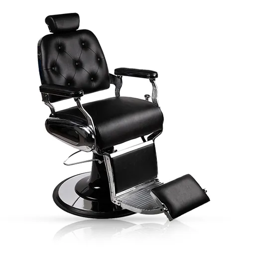 Scaun Frizerie Menoser Santa Fe Negru