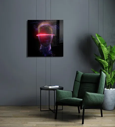 Tablou decorativ, 1272, Dimensiune: 40 x 40 cm, Multicolor