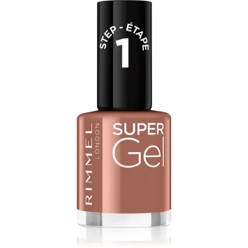 Rimmel Super Gel gel de unghii fara utilizarea UV sau lampa LED culoare 094 Meet Me By The Bay 12 ml