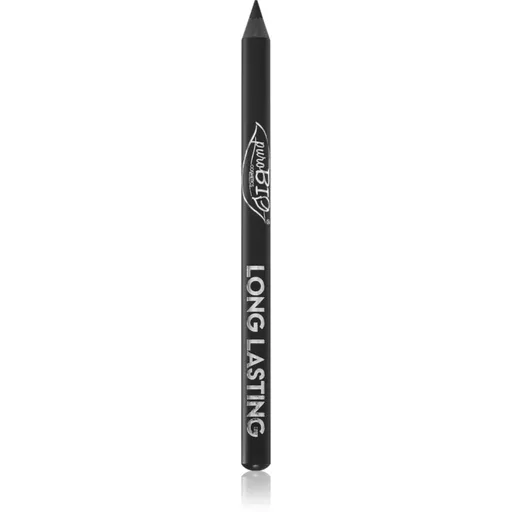 puroBIO Cosmetics Long Lasting Eyeliner dermatograf persistent culoare Black 1,3 g