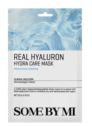 Some By Mi Mască de față extrem de hidratantă Real Hyaluron (Hydra Care Mask) 20 g