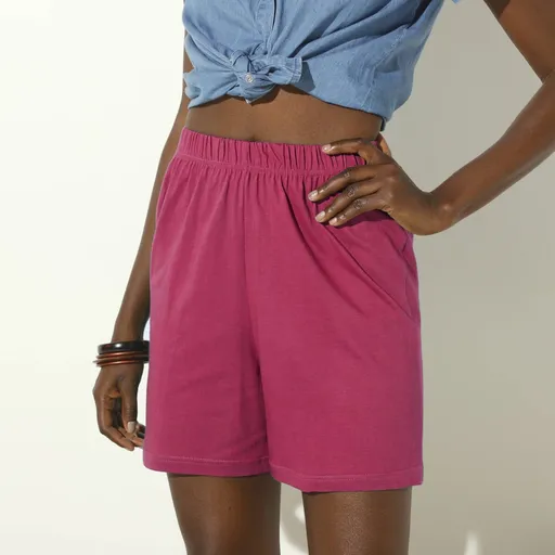 Set de 2 pantaloni scurți largi cu talie elastică