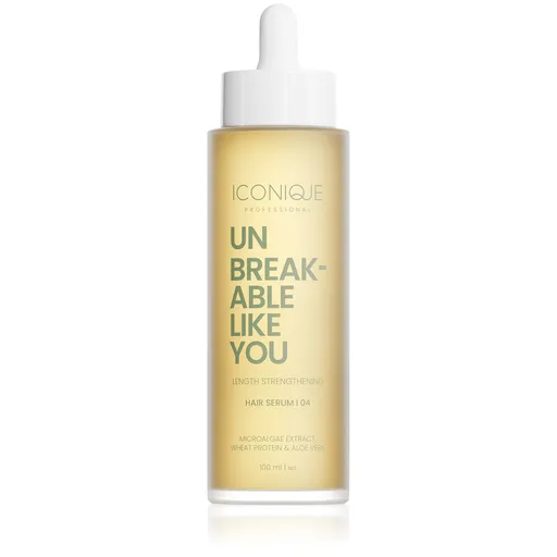 ICONIQUE Professional Ser de întărire a lungimii părului Unbreakable Like You (Length Strengthening Hair Serum) 100 ml