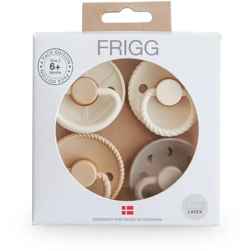 FRIGG 4 Pack Edition Size 2:6-18 months suzetă Crystal Sparkle