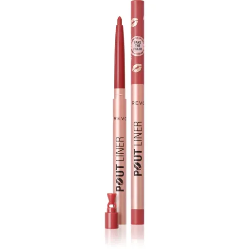 Makeup Revolution Pout Liner creion contur pentru buze pentru volum maxim culoare Melba Warm Peach 0.2 g