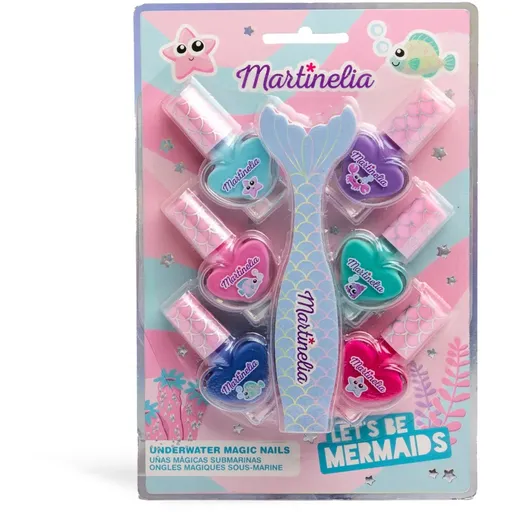 Martinelia Let´s be Mermaid Nail Set set pentru unghii pentru copii