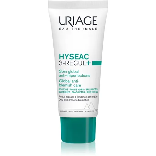 Uriage Hyseac 3-Regul+ Global Anti-Blemish Care crema matifianta pentru pielea cu imperfectiuni 40 ml