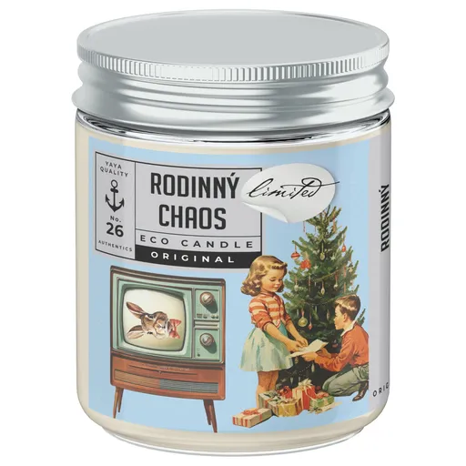 YaYa original Haos familial - lumânare de soia ecologică limitată 250 ml