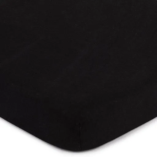 Cearşaf de pat 4Home jersey, negru, negru, 160 x 200 cm