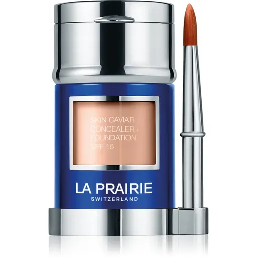 La Prairie Skin Caviar Concealer Foundation make-up si corector SPF 15 culoare NC-05 Pétale 30 ml