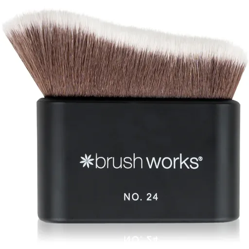 Brushworks Blending Face & Body Brush perie kabuki, pentru față și corp tip NO. 24 1 buc