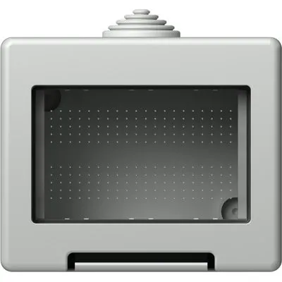 Modul doza montaj PT Cubo IP55 gri 3M, TEM Modul TEM-AQ30GY-U